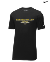 Golden Valley HS Soccer Design - Mens Nike Cotton Poly Tee