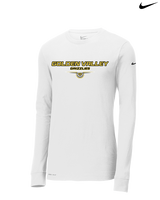 Golden Valley HS Soccer Design - Mens Nike Longsleeve