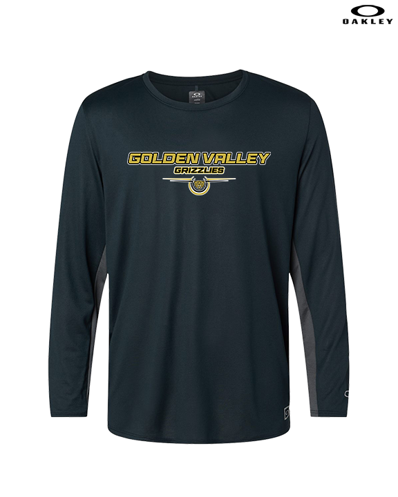 Golden Valley HS Soccer Design - Mens Oakley Longsleeve