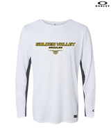 Golden Valley HS Soccer Design - Mens Oakley Longsleeve