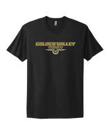 Golden Valley HS Soccer Design - Mens Select Cotton T-Shirt
