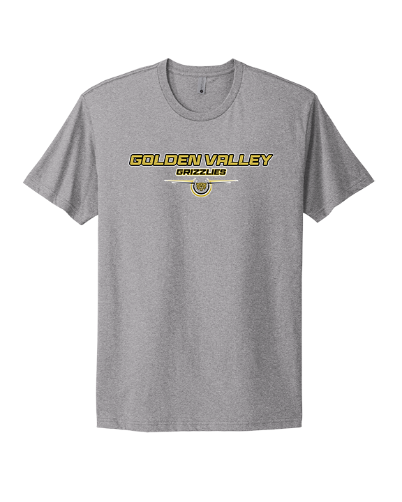 Golden Valley HS Soccer Design - Mens Select Cotton T-Shirt