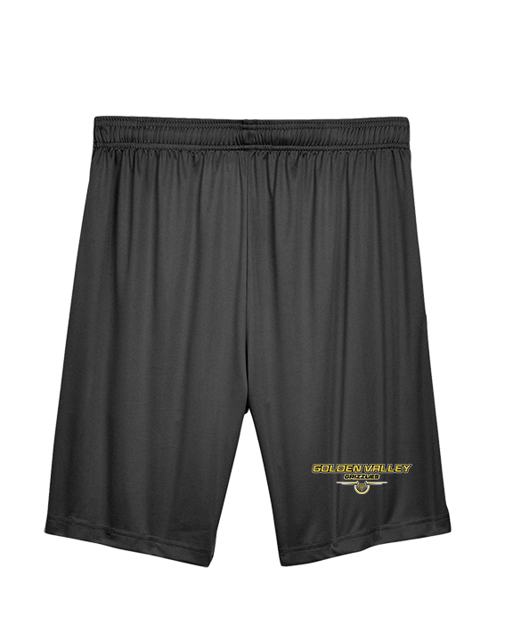 Golden Valley HS Soccer Design - Mens Training Shorts with Pockets