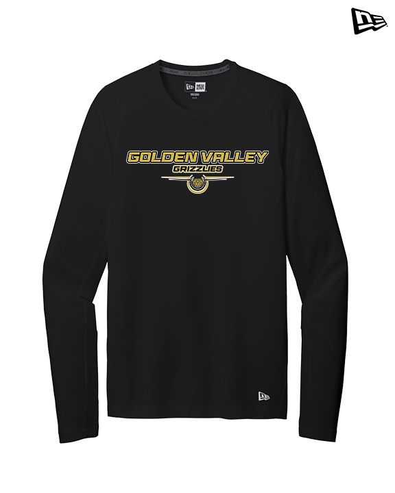 Golden Valley HS Soccer Design - New Era Performance Long Sleeve