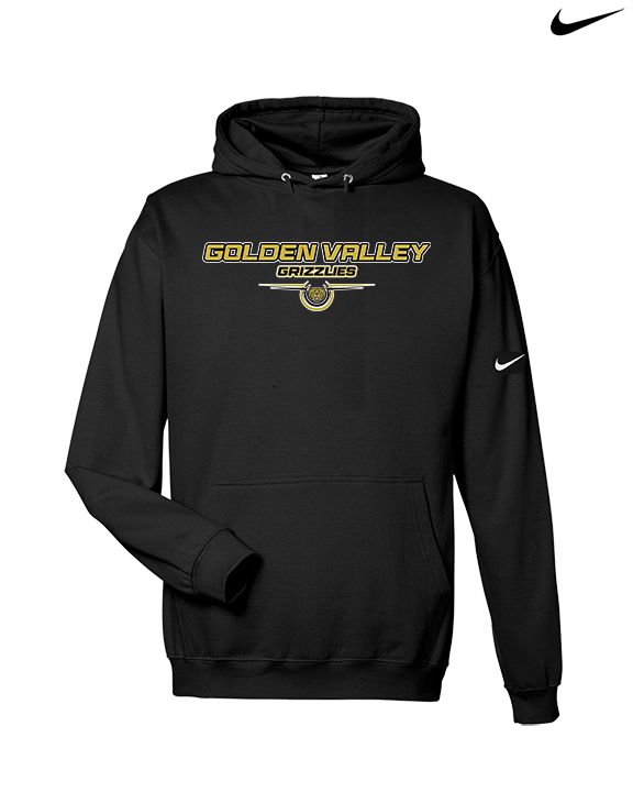 Golden Valley HS Soccer Design - Nike Club Fleece Hoodie