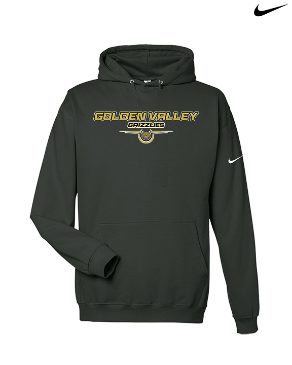 Golden Valley HS Soccer Design - Nike Club Fleece Hoodie