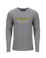 Golden Valley HS Soccer Design - Tri-Blend Long Sleeve