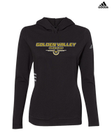 Golden Valley HS Soccer Design - Womens Adidas Hoodie
