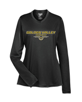 Golden Valley HS Soccer Design - Womens Performance Longsleeve