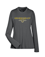 Golden Valley HS Soccer Design - Womens Performance Longsleeve