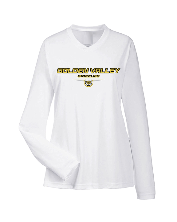 Golden Valley HS Soccer Design - Womens Performance Longsleeve
