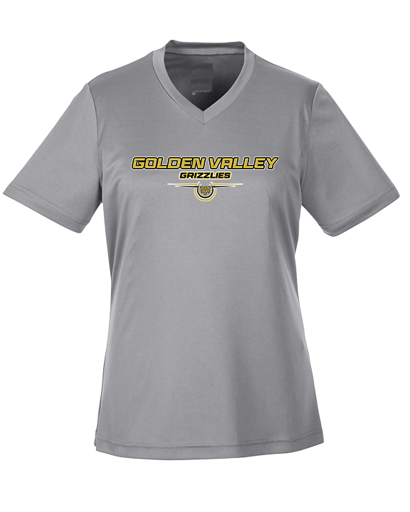 Golden Valley HS Soccer Design - Womens Performance Shirt