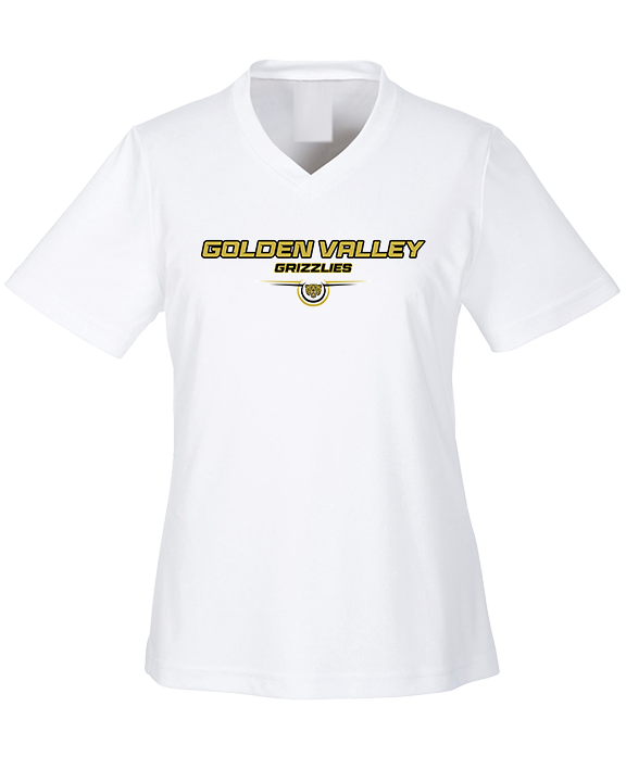 Golden Valley HS Soccer Design - Womens Performance Shirt