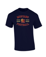 Governor Mifflin HS Football Curve - Cotton T-Shirt