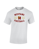 Governor Mifflin HS Football Curve - Cotton T-Shirt