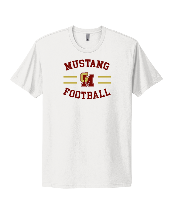 Governor Mifflin HS Football Curve - Mens Select Cotton T-Shirt