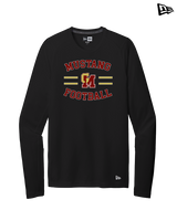 Governor Mifflin HS Football Curve - New Era Performance Long Sleeve