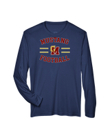 Governor Mifflin HS Football Curve - Performance Longsleeve