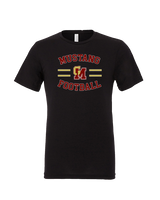 Governor Mifflin HS Football Curve - Tri-Blend Shirt