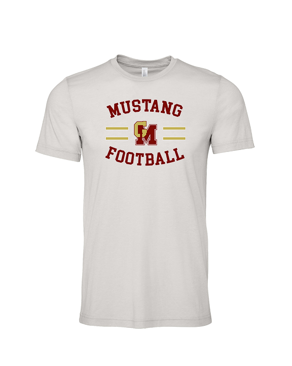 Governor Mifflin HS Football Curve - Tri-Blend Shirt