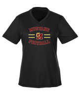 Governor Mifflin HS Football Curve - Womens Performance Shirt