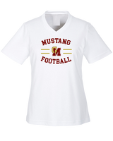 Governor Mifflin HS Football Curve - Womens Performance Shirt