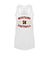 Governor Mifflin HS Football Curve - Womens Tank Top