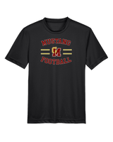 Governor Mifflin HS Football Curve - Youth Performance Shirt
