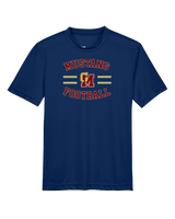 Governor Mifflin HS Football Curve - Youth Performance Shirt