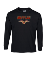 Governor Mifflin HS Football Design - Cotton Longsleeve
