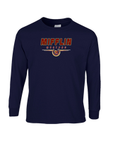 Governor Mifflin HS Football Design - Cotton Longsleeve