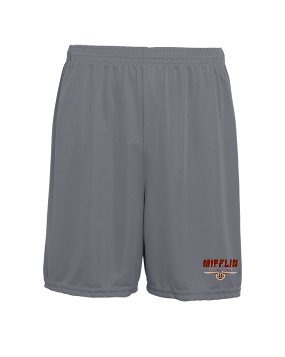 Governor Mifflin HS Football Design - Mens 7inch Training Shorts