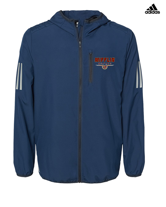 Governor Mifflin HS Football Design - Mens Adidas Full Zip Jacket