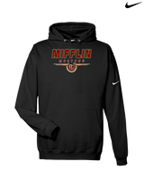 Governor Mifflin HS Football Design - Nike Club Fleece Hoodie