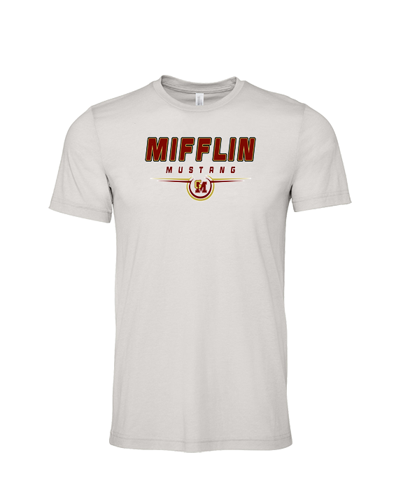 Governor Mifflin HS Football Design - Tri-Blend Shirt