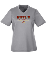 Governor Mifflin HS Football Design - Womens Performance Shirt