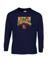 Governor Mifflin HS Football Football - Cotton Longsleeve