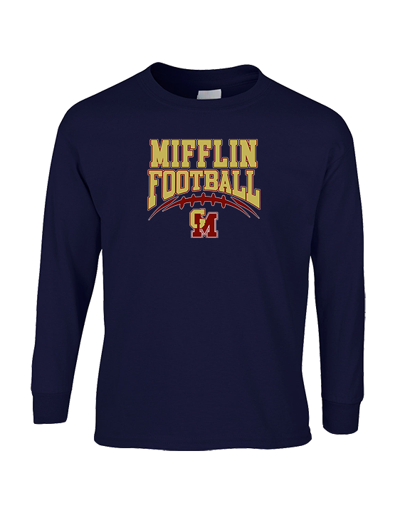 Governor Mifflin HS Football Football - Cotton Longsleeve