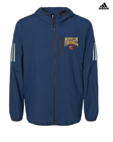 Governor Mifflin HS Football Football - Mens Adidas Full Zip Jacket