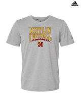 Governor Mifflin HS Football Football - Mens Adidas Performance Shirt