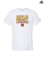 Governor Mifflin HS Football Football - Mens Adidas Performance Shirt