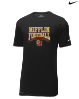 Governor Mifflin HS Football Football - Mens Nike Cotton Poly Tee