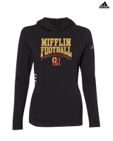 Governor Mifflin HS Football Football - Womens Adidas Hoodie