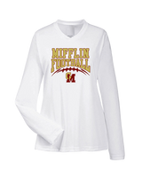 Governor Mifflin HS Football Football - Womens Performance Longsleeve