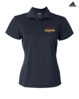 Governor Mifflin HS Football Nation - Adidas Womens Polo