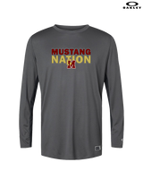 Governor Mifflin HS Football Nation - Mens Oakley Longsleeve