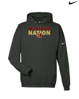 Governor Mifflin HS Football Nation - Nike Club Fleece Hoodie