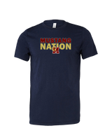 Governor Mifflin HS Football Nation - Tri-Blend Shirt