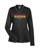 Governor Mifflin HS Football Nation - Womens Performance Longsleeve