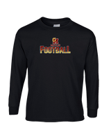 Governor Mifflin HS Football Splatter - Cotton Longsleeve